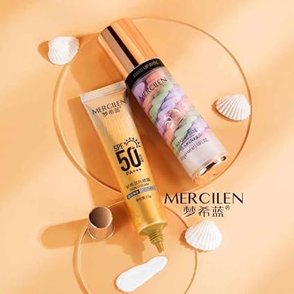 Makeup Base and Sunscreen Set, SPF 50 PA+++